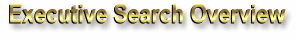 Executive Search Overview